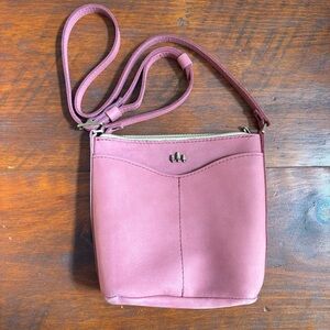 Portland Leather Cypress Bag in Foxglove